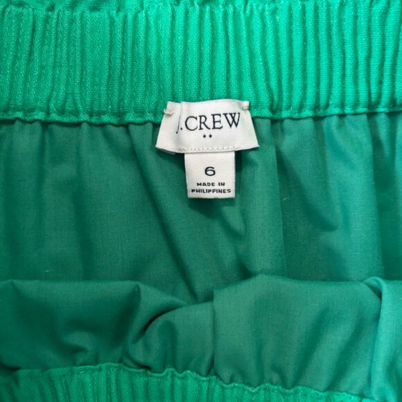J Crew Factory Linen-cotton blend city skirt - Picture 2 of 2